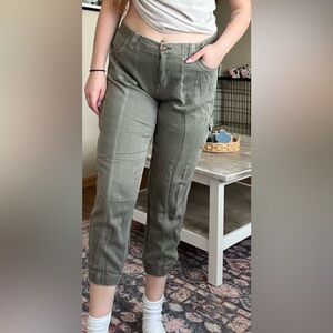 GREEN CARGO PANTS